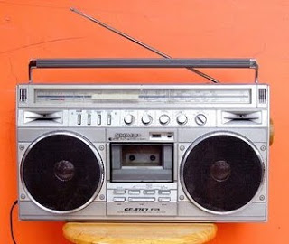 Radio portabel jaman breakdance