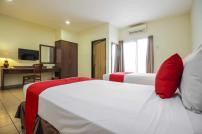 Hotel Pitagiri twin bed room